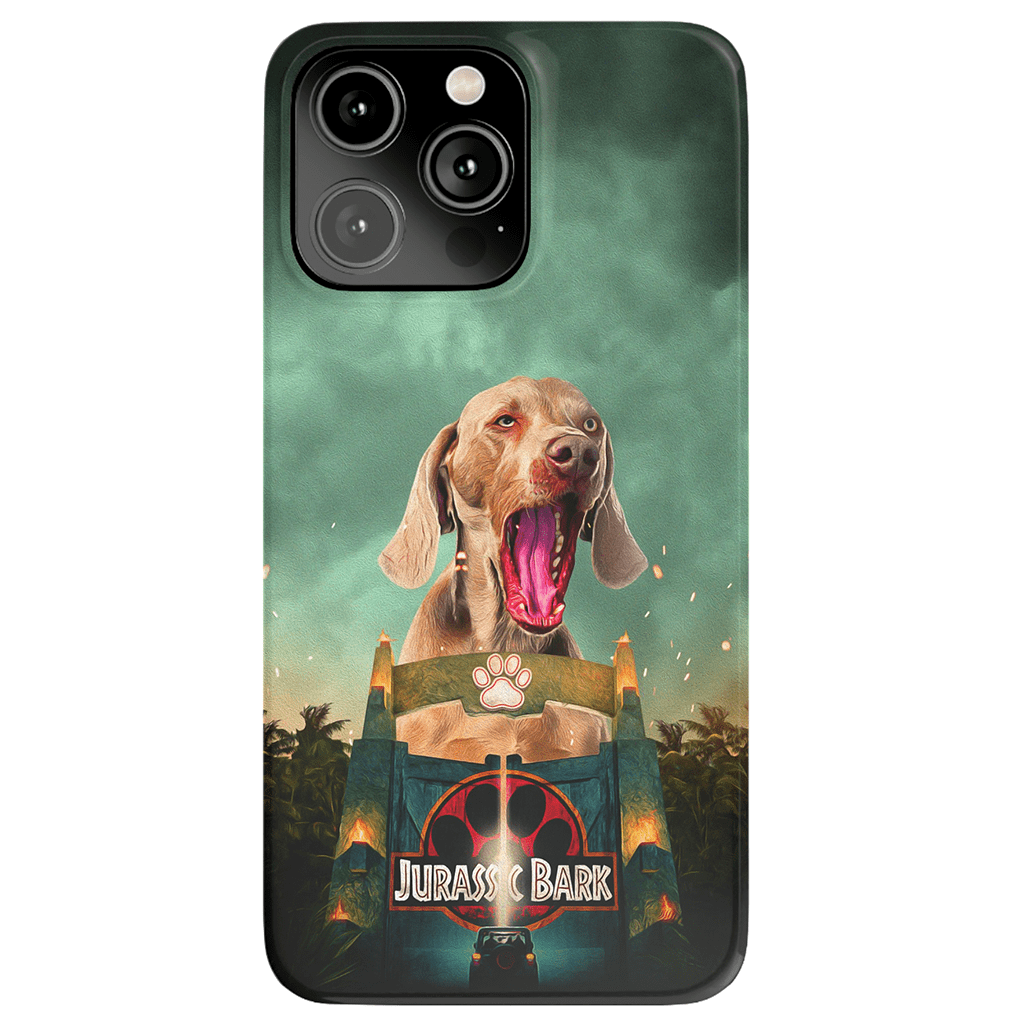 &#39;Jurassic Bark&#39; Personalized Phone Case