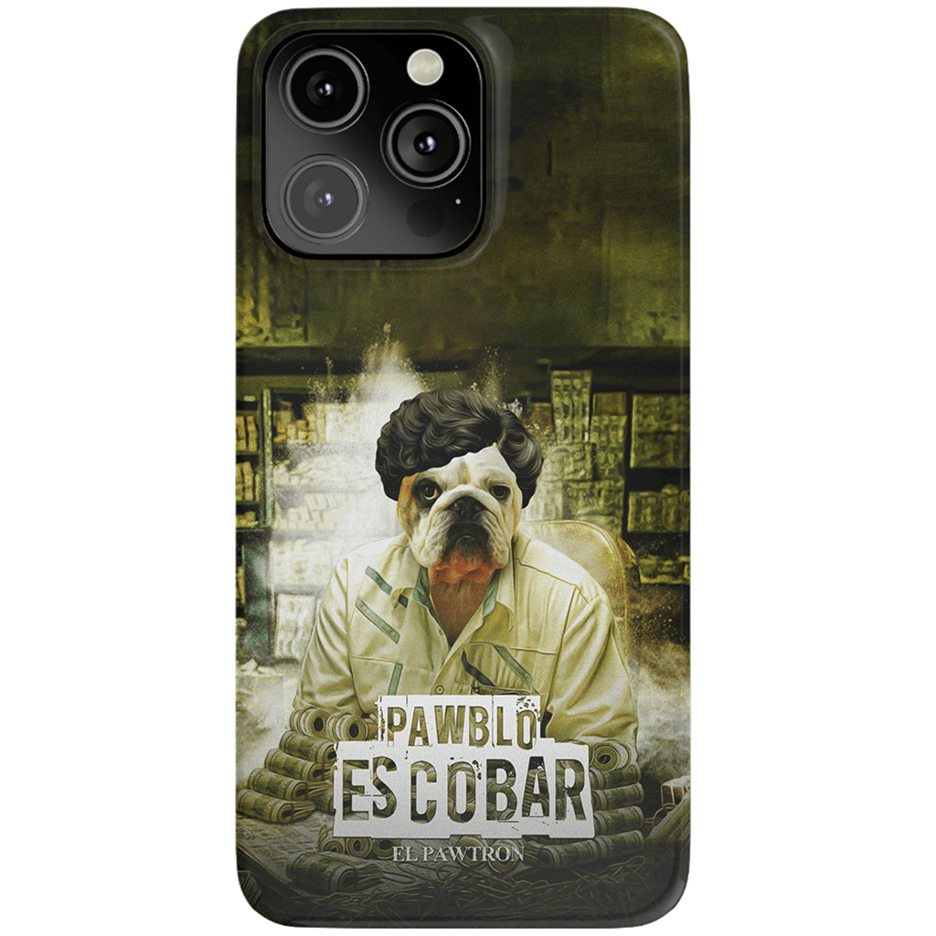 &#39;Pawblo Escobar&#39; Personalized Phone Case