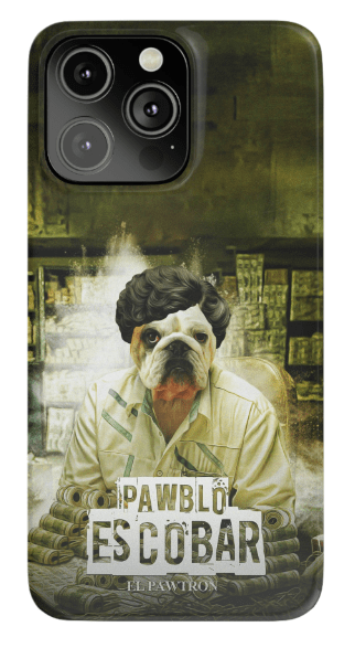 &#39;Pawblo Escobar&#39; Personalized Phone Case