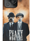 'Peaky Woofers' Personalized 2 Pet Phone Case