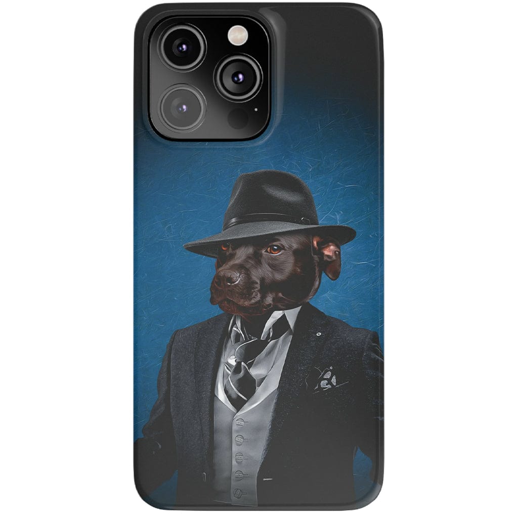 &#39;The Mobster&#39; Personalized Phone Case