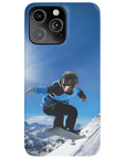 'The Snowboarder' Personalized Phone Case