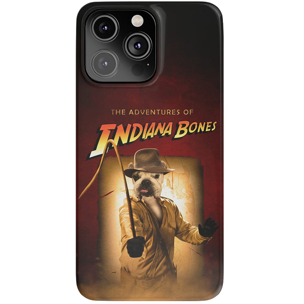 &#39;The Indiana Bones&#39; Personalized Phone Case