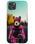 'The Female Cyclist' Personalized Phone Case