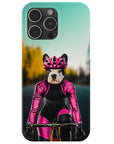 'The Female Cyclist' Personalized Phone Case