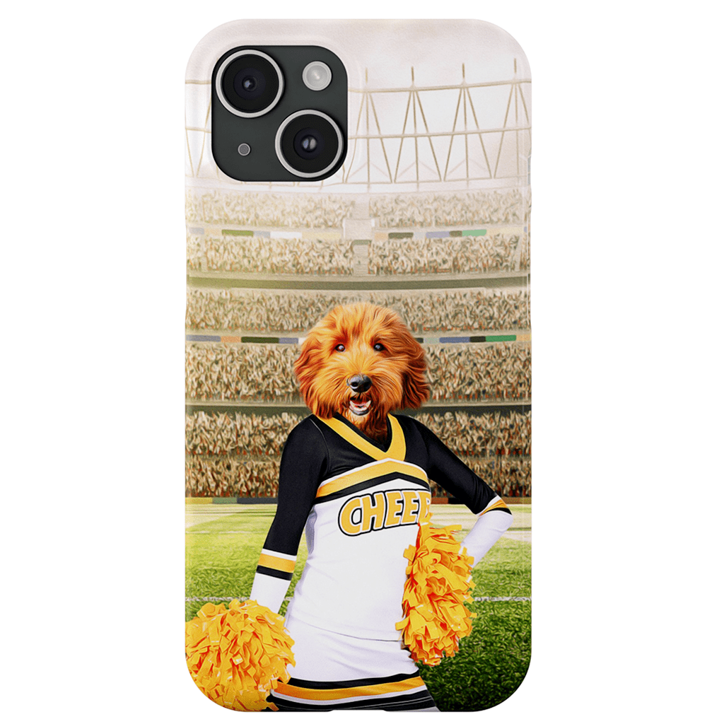 &#39;The Cheerleader&#39; Personalized Phone Case