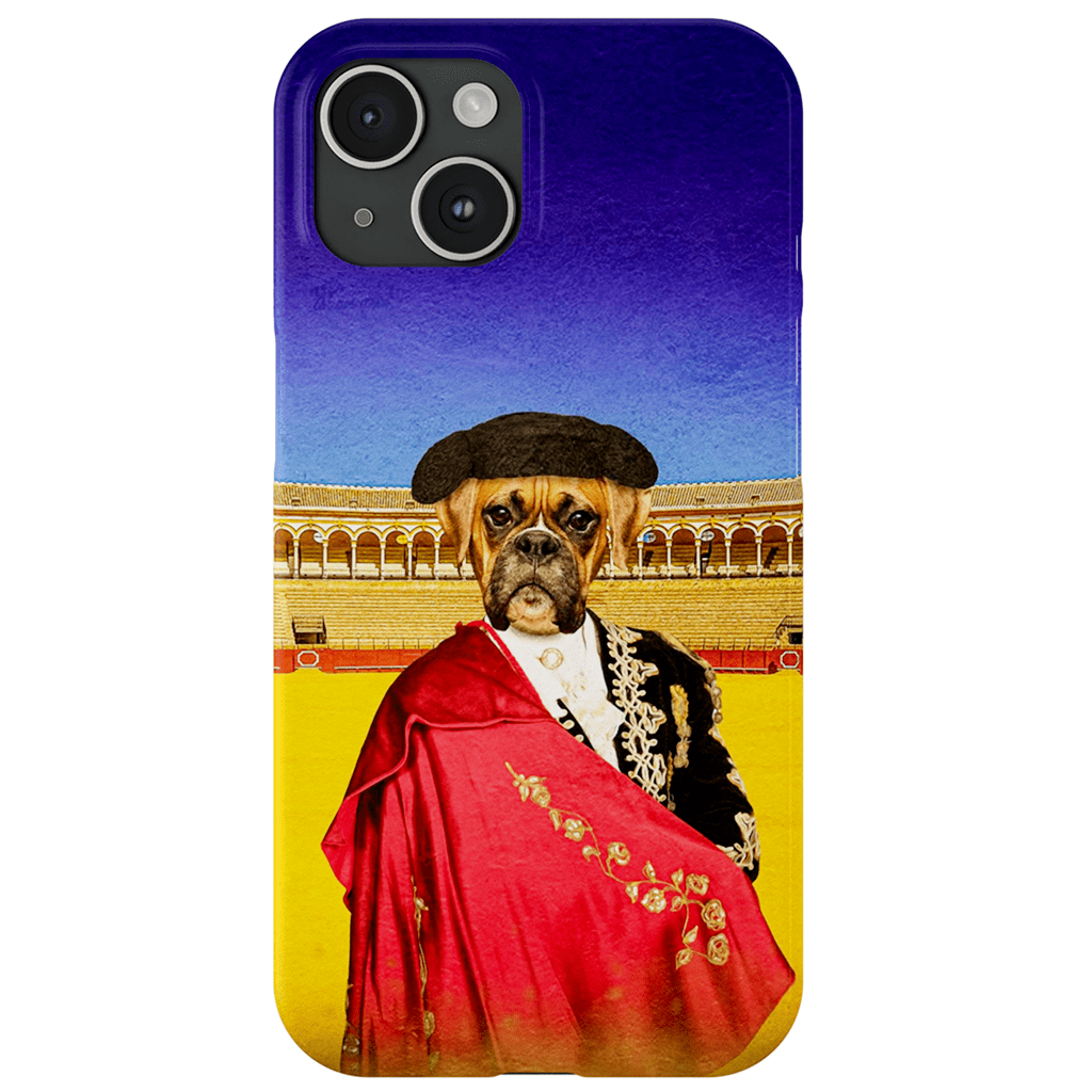 &#39;The Bull Fighter&#39; Personalized Phone Case
