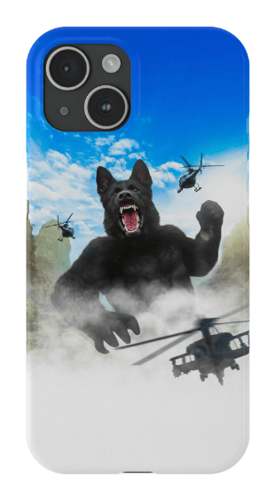 &#39;Kong-Dogg&#39; Personalized Phone Case