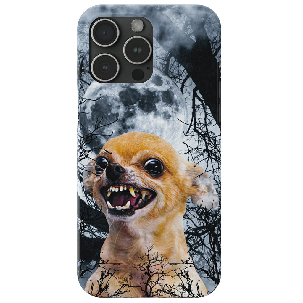 &#39;The Fierce Wolf&#39; Personalized Phone Case