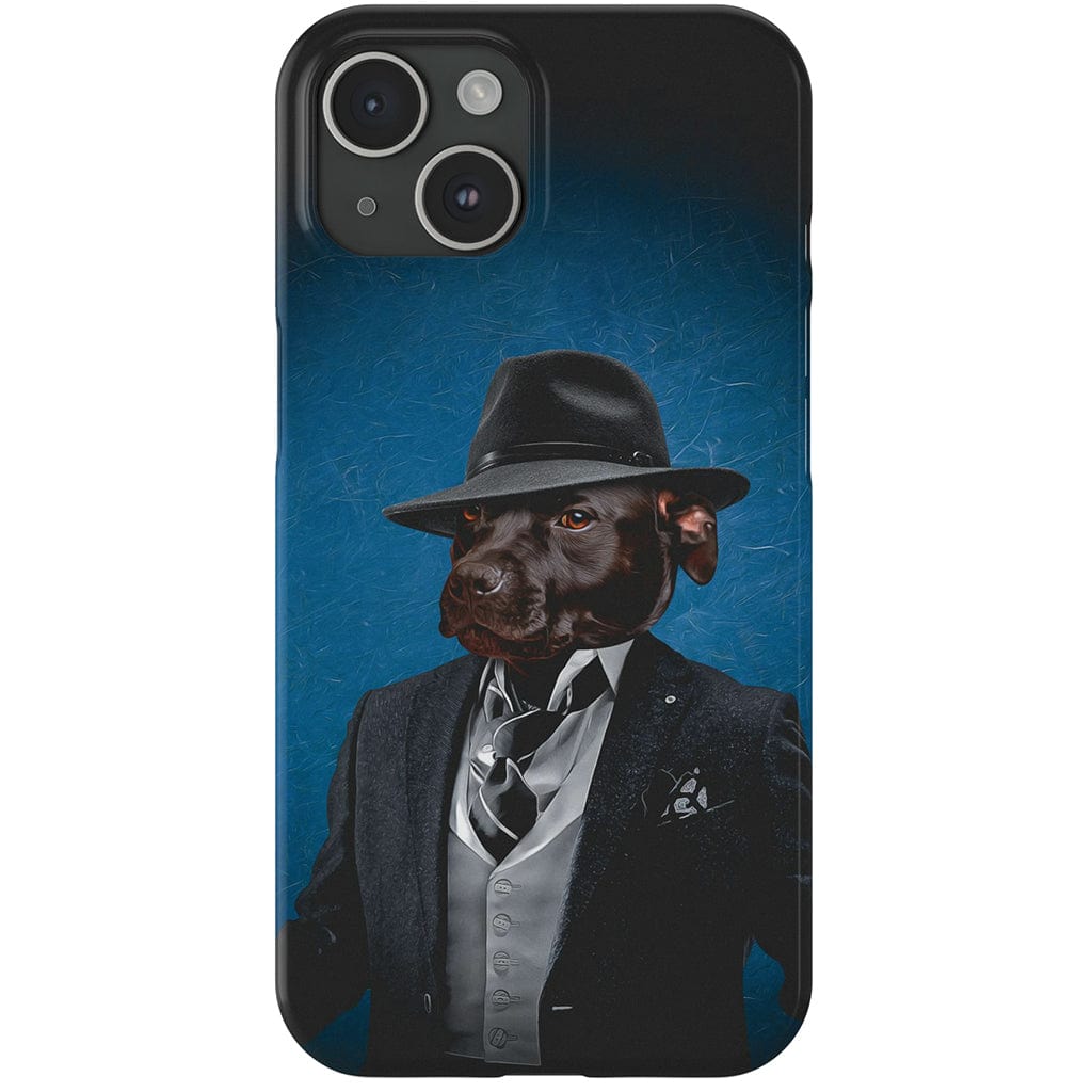 &#39;The Mobster&#39; Personalized Phone Case