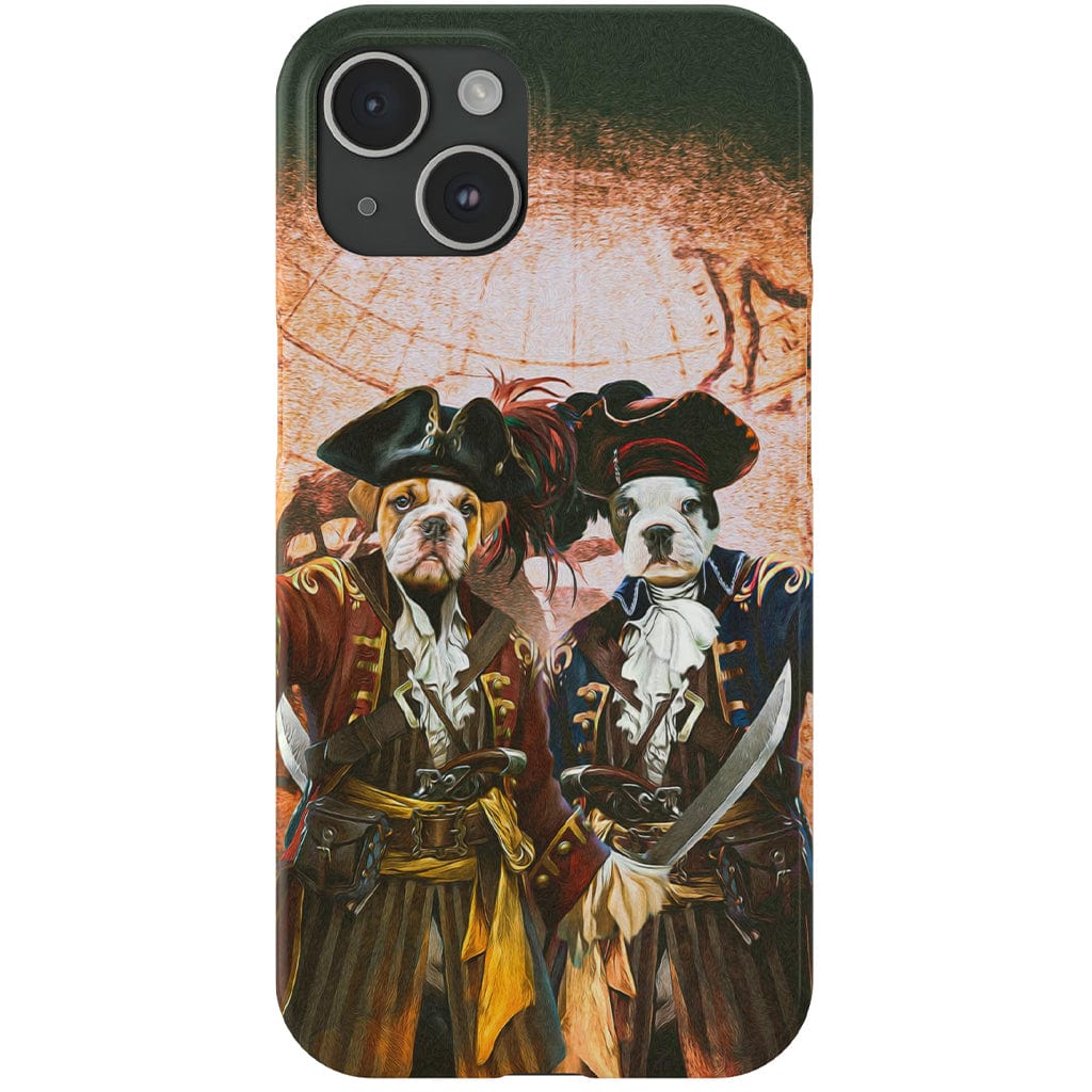 &#39;The Pirates&#39; Personalized 2 Pet Phone Case