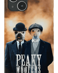 'Peaky Woofers' Personalized 2 Pet Phone Case