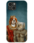 'Queen and Princess' Personalized 2 Pet Phone Case
