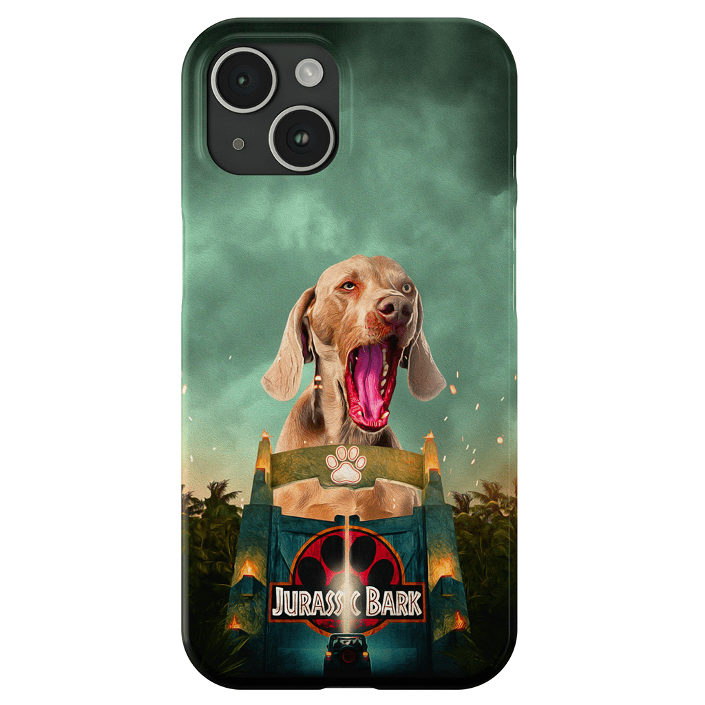 &#39;Jurassic Bark&#39; Personalized Phone Case