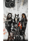 'Kiss Doggos' Personalized 4 Pet Phone Case