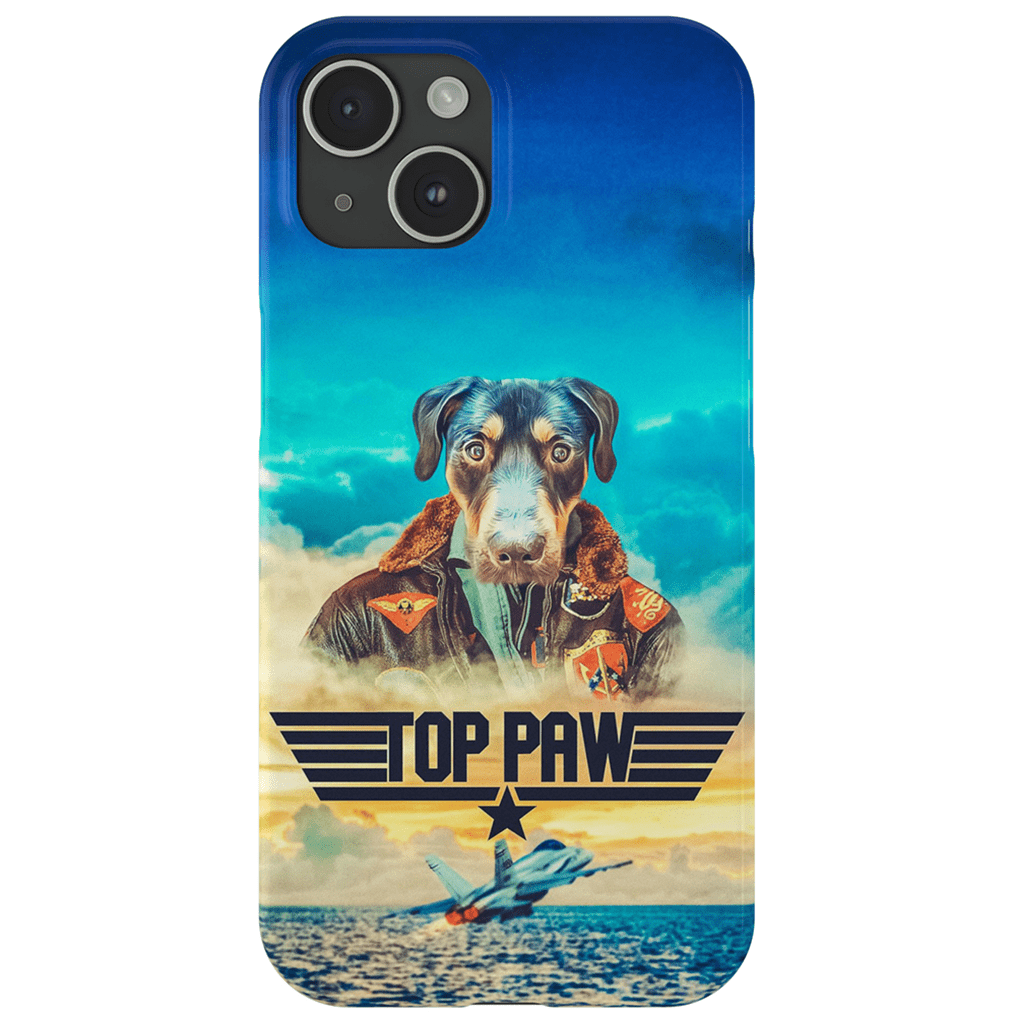 &#39;Top Paw&#39; Personalized Phone Case
