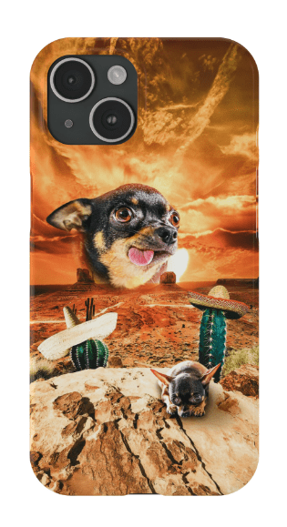 Fundas para móviles personalizadas para mascotas &#39;Desierto Mexicano&#39;