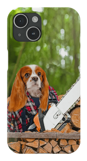 &#39;Lumberwoman&#39; Personalized Phone Case