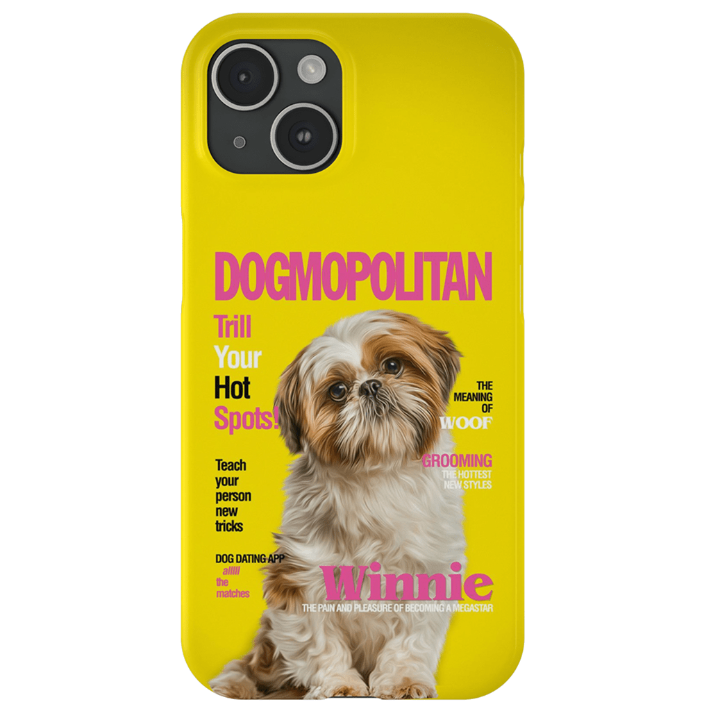&#39;Dogmopolitan&#39; Personalized Phone Case