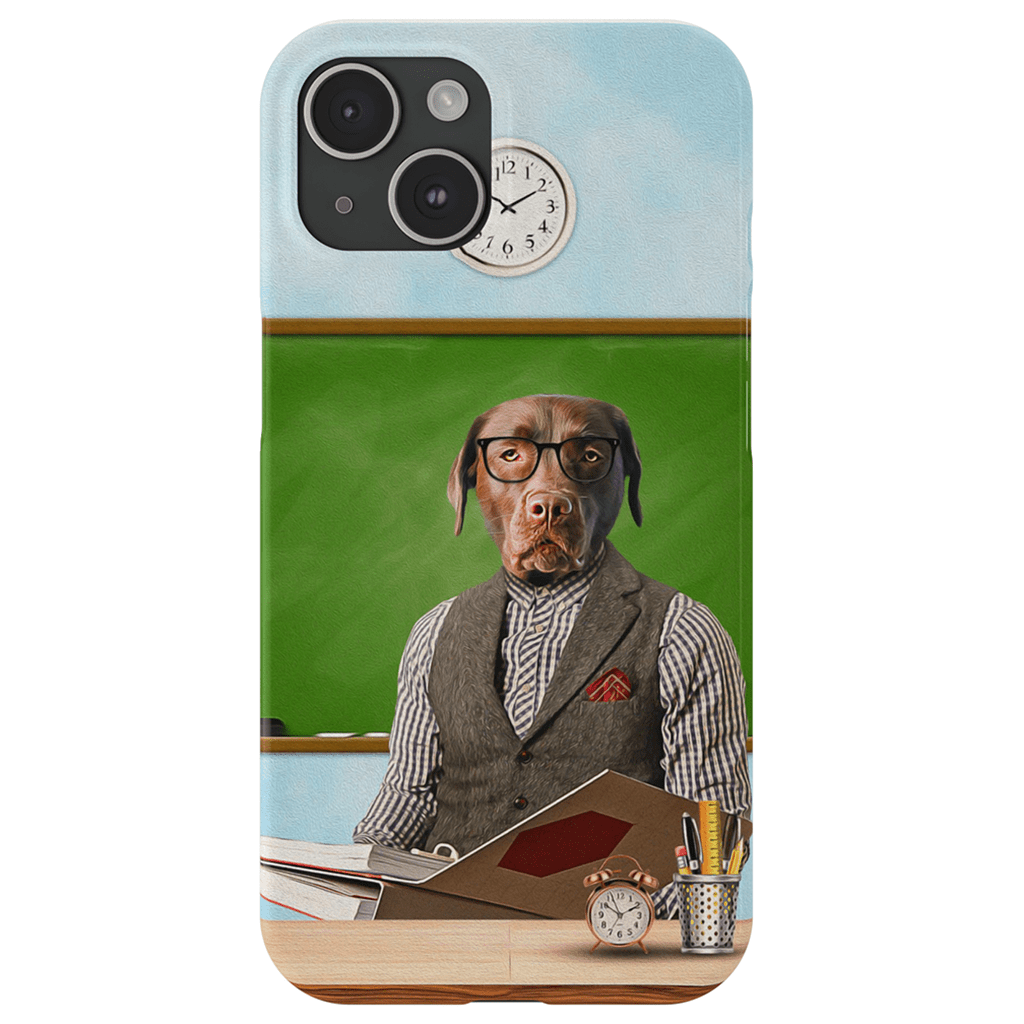 &#39;The Teacher&#39; Personalized Phone Case