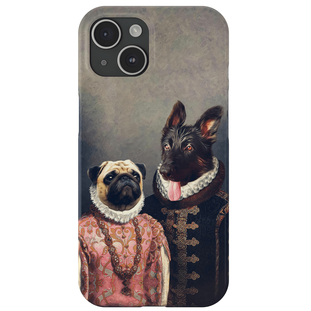&#39;Duke and Archduchess&#39; Personalized 2 Pet Phone Case