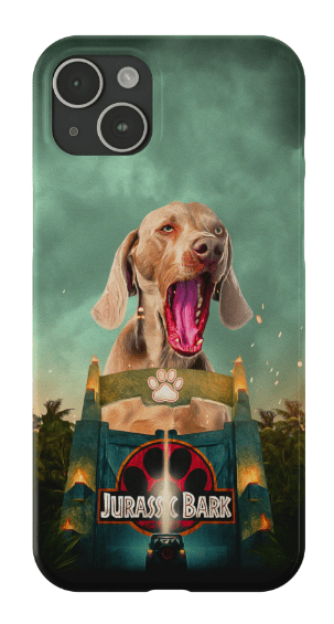 &#39;Jurassic Bark&#39; Personalized Phone Case