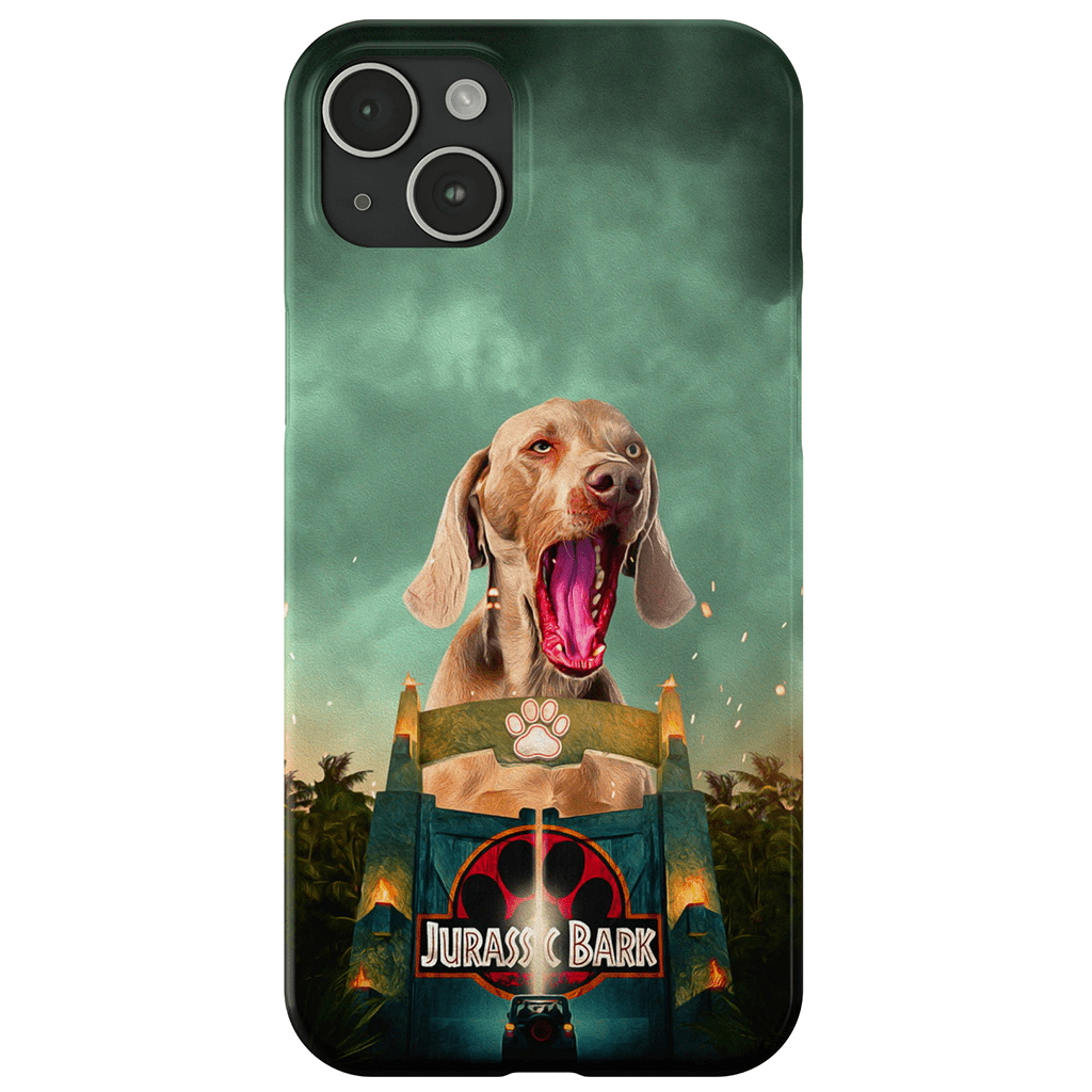 &#39;Jurassic Bark&#39; Personalized Phone Case