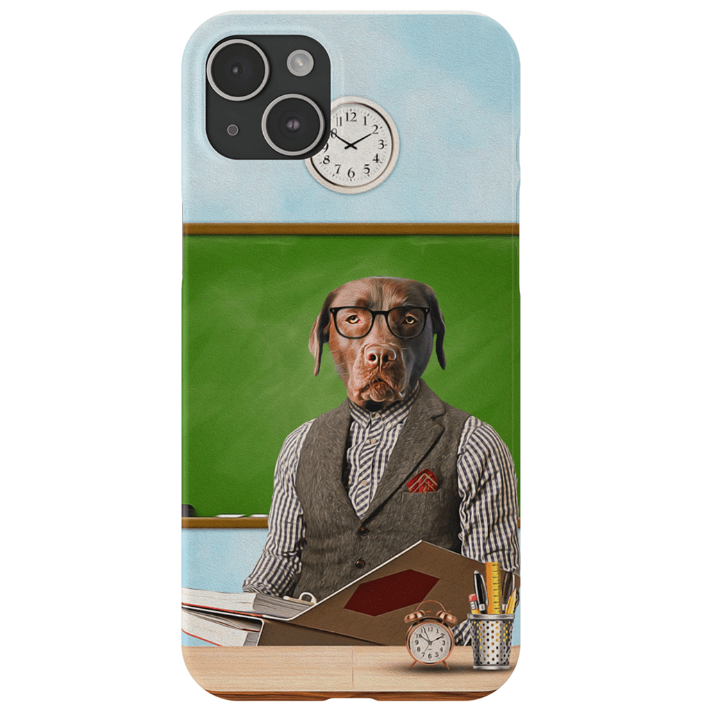 &#39;The Teacher&#39; Personalized Phone Case