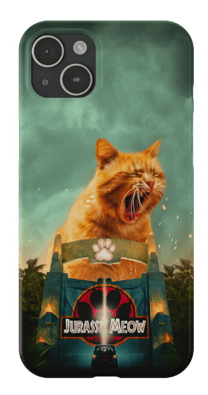 &#39;Jurassic Meow&#39; Personalized Phone Case