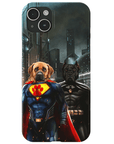 'Superdog & Batdog' Personalized 2 Pet Phone Case
