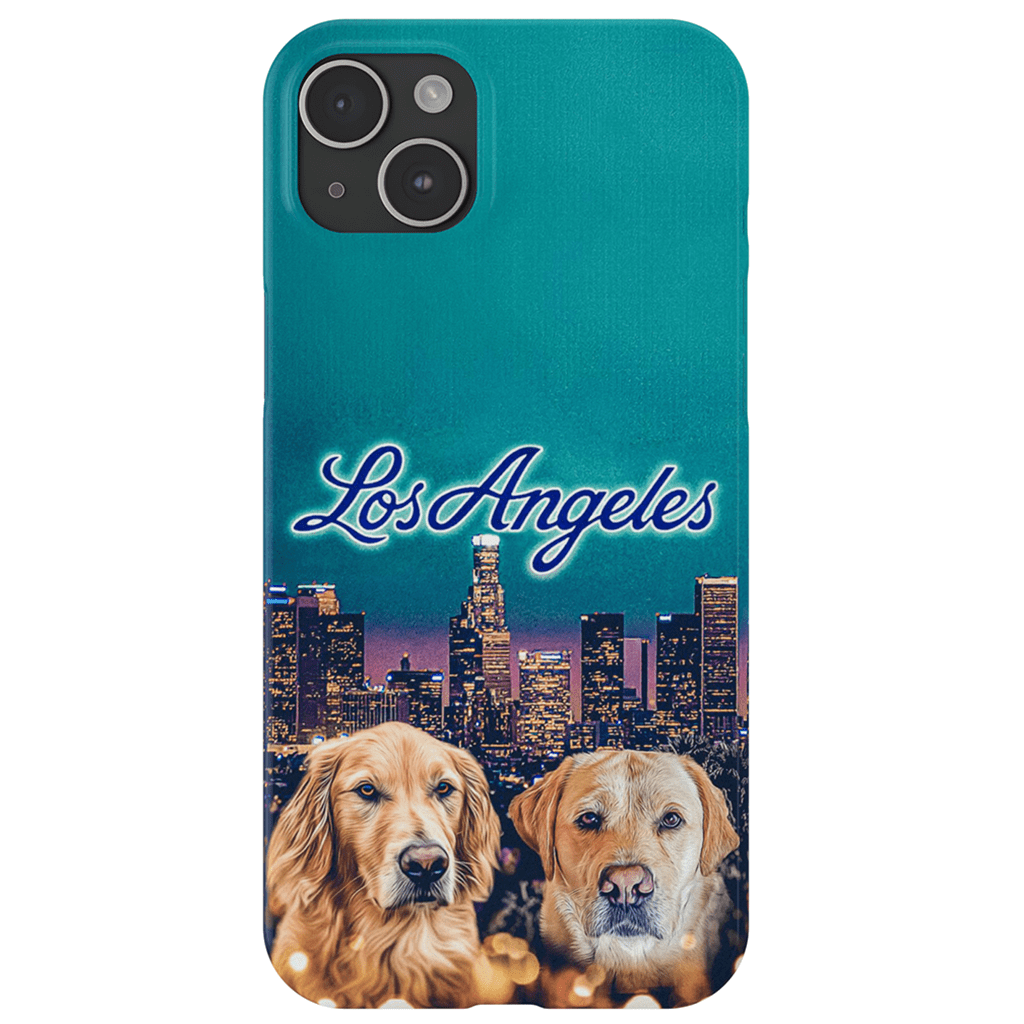 Funda para móvil personalizada &#39;Doggos de Los Ángeles&#39;