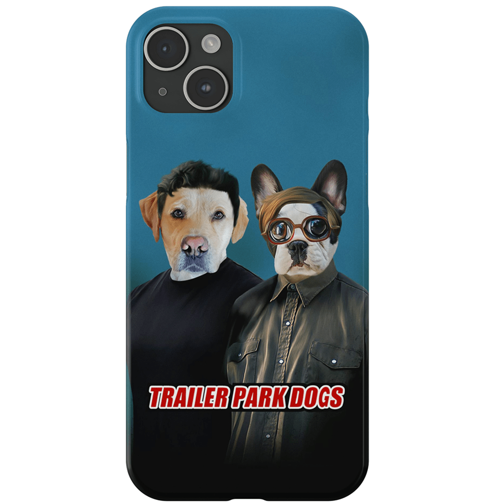 &#39;Trailer Park Dogs 1&#39; Personalized 2 Pets Phone Case