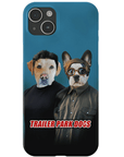 'Trailer Park Dogs 1' Personalized 2 Pets Phone Case