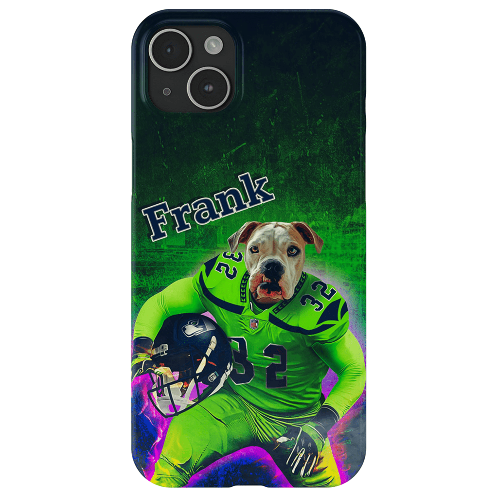 &#39;Seattle Doggos&#39; Personalized Dog Phone Case