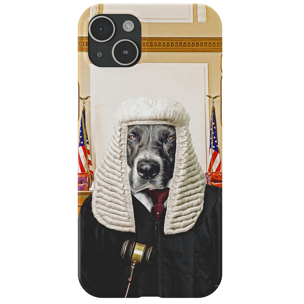 &#39;The Judge&#39; Personalized Phone Case