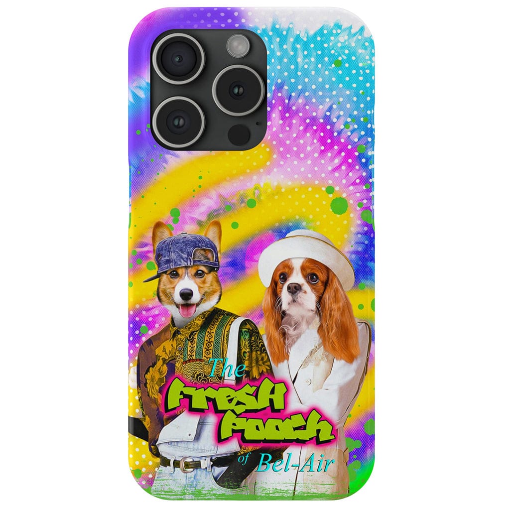 &#39;The Fresh Pooch&#39; Personalized 2 Pet Phone Case