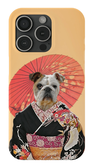 &#39;Memoirs of Doggeisha&#39; Personalized Phone Case