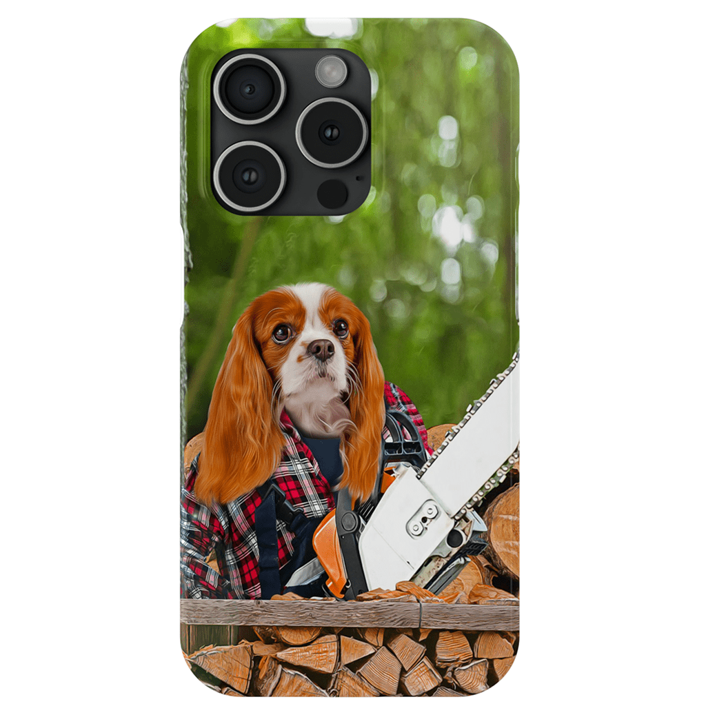 &#39;Lumberwoman&#39; Personalized Phone Case