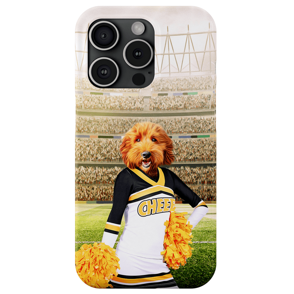 &#39;The Cheerleader&#39; Personalized Phone Case