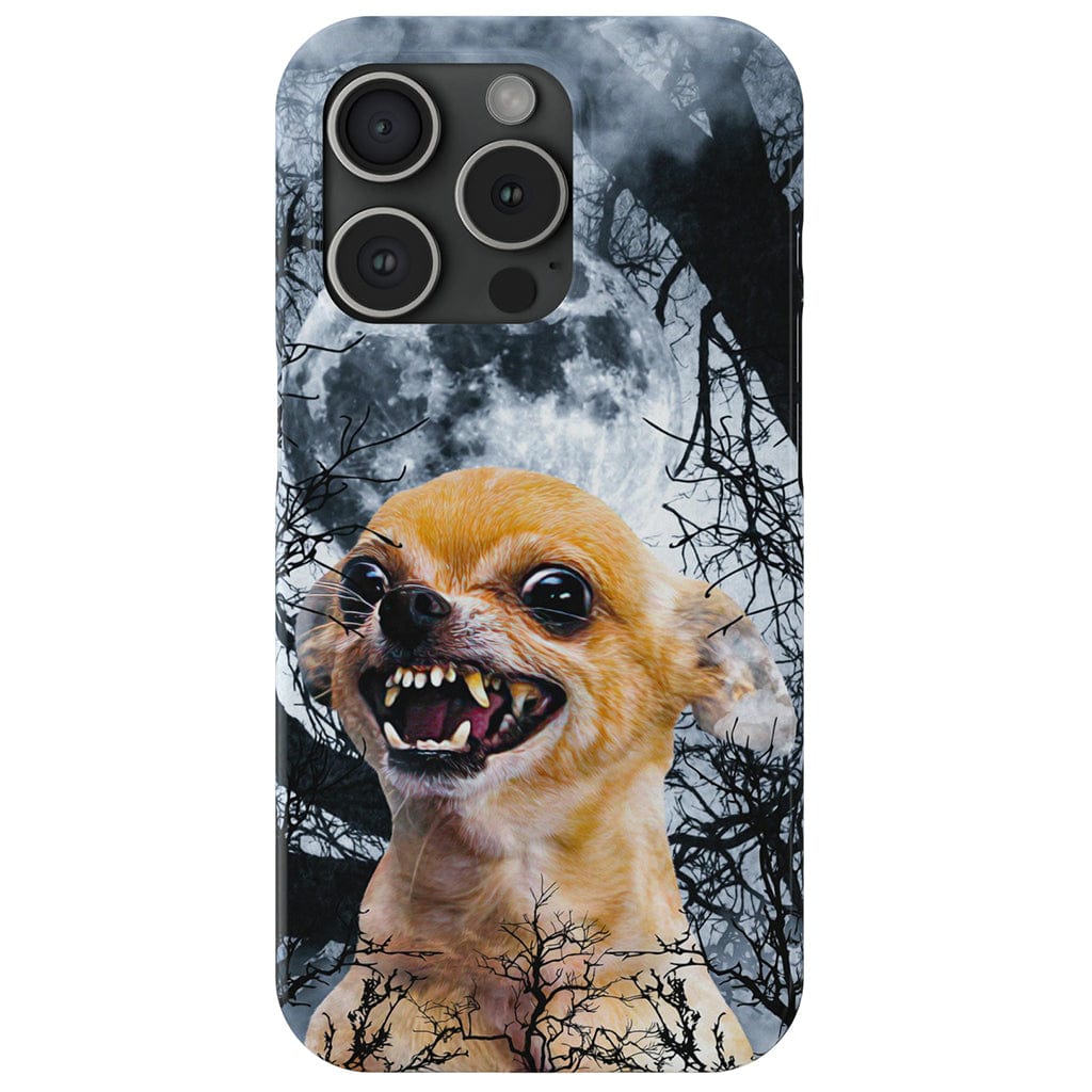 &#39;The Fierce Wolf&#39; Personalized Phone Case