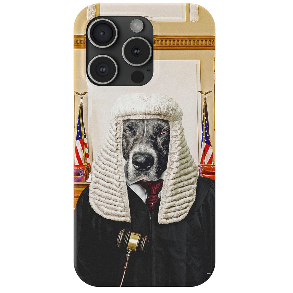 &#39;The Judge&#39; Personalized Phone Case