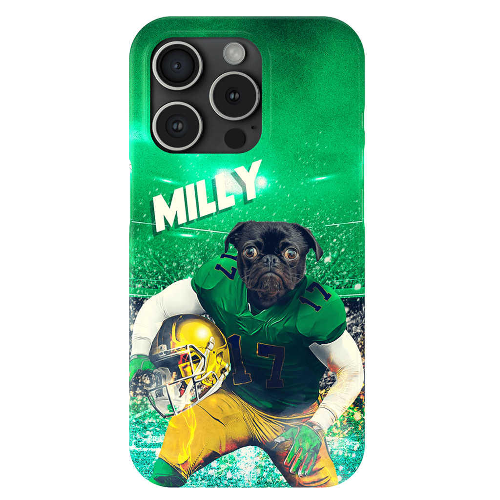 &#39;Notre Dame Doggos&#39; Personalized Phone Case
