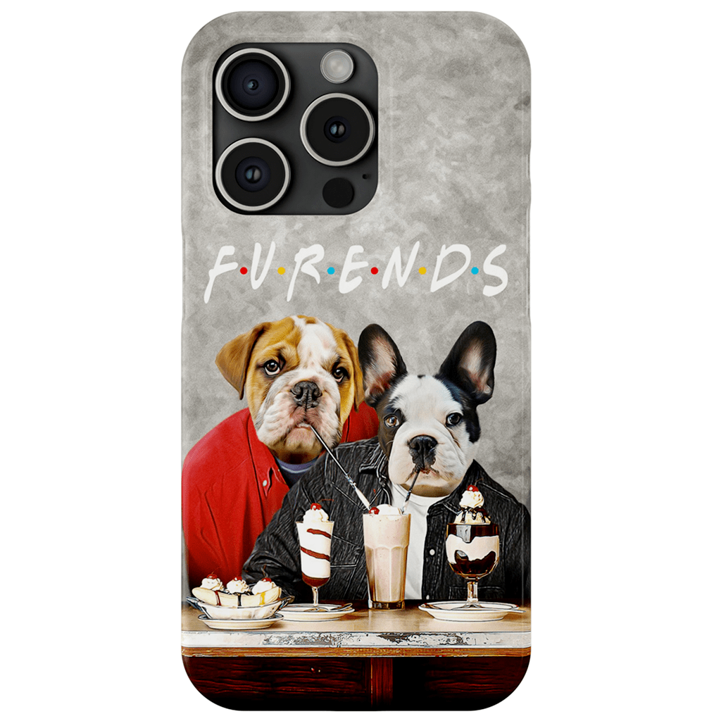 &#39;Furends&#39; Personalized 2 Pet Phone Case