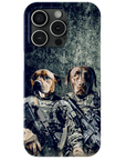 'The Army Veterans' Personalized 2 Pet Phone Case