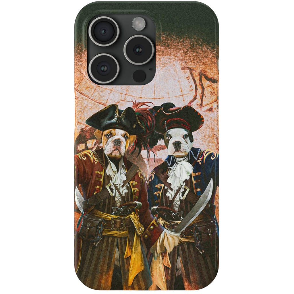 &#39;The Pirates&#39; Personalized 2 Pet Phone Case