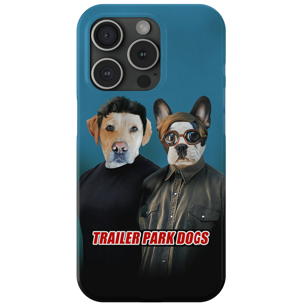 &#39;Trailer Park Dogs 1&#39; Personalized 2 Pets Phone Case