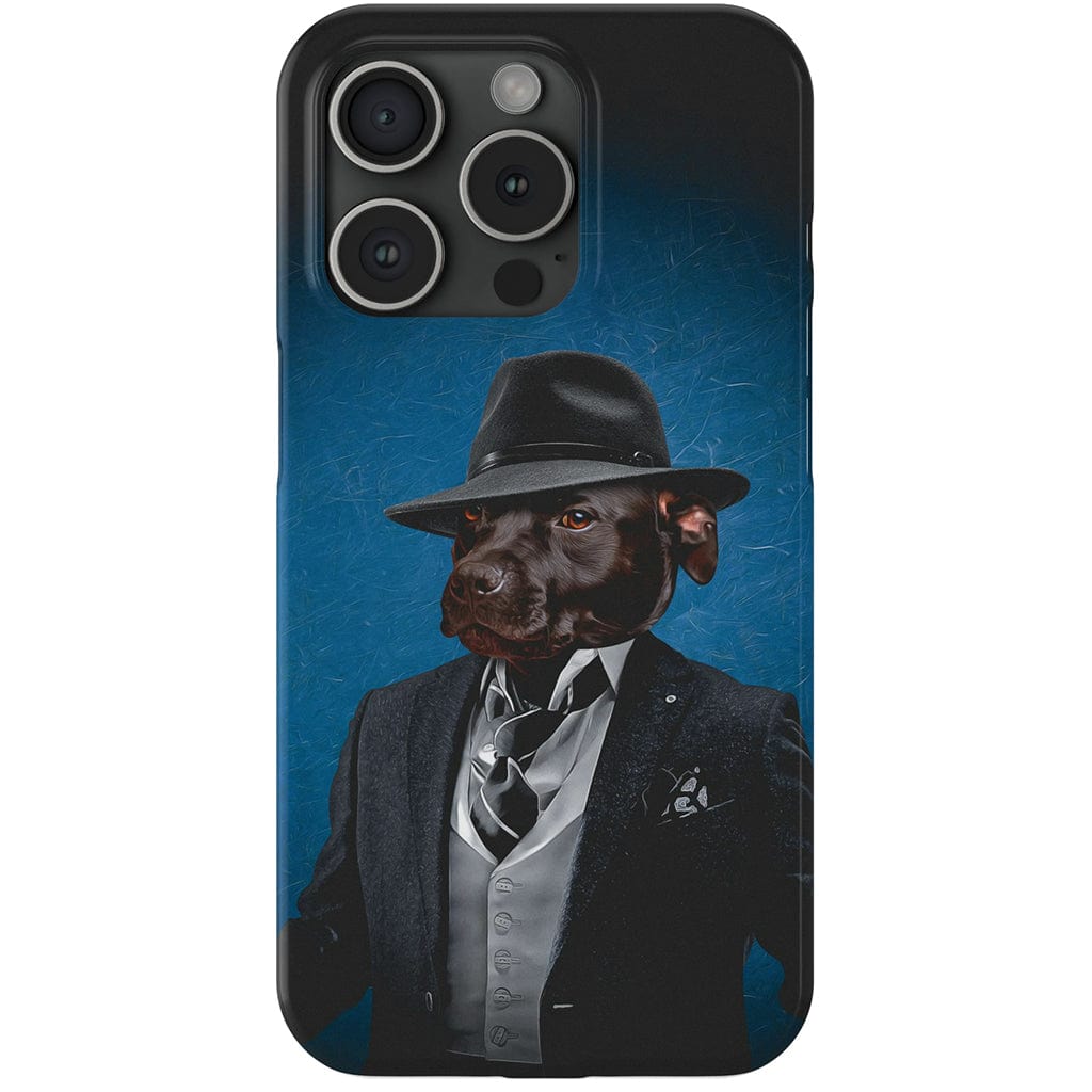 &#39;The Mobster&#39; Personalized Phone Case