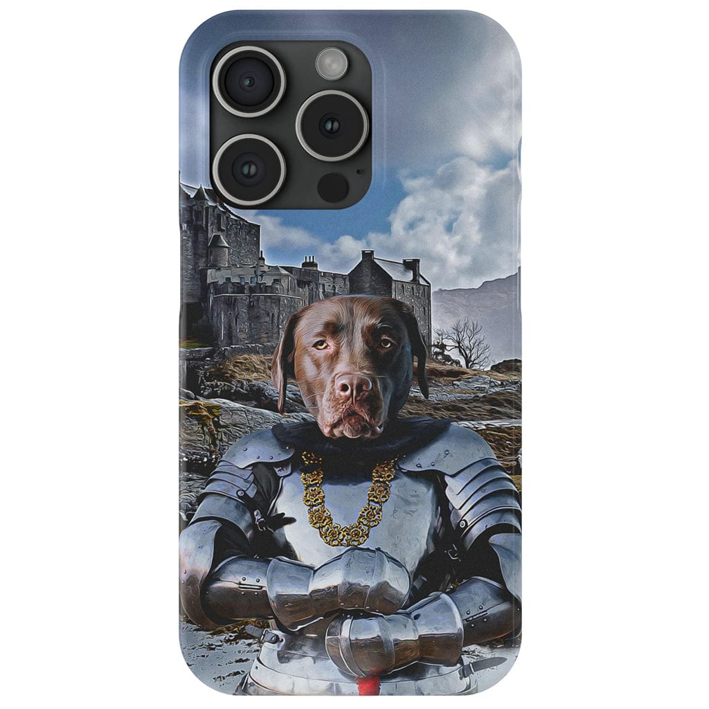 &#39;The Knight&#39; Personalized Phone Case