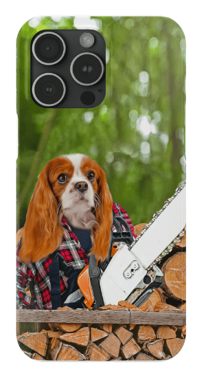 &#39;Lumberwoman&#39; Personalized Phone Case