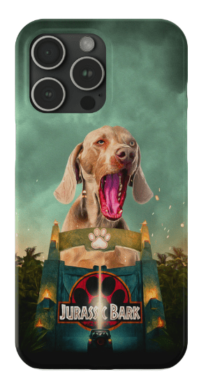 &#39;Jurassic Bark&#39; Personalized Phone Case